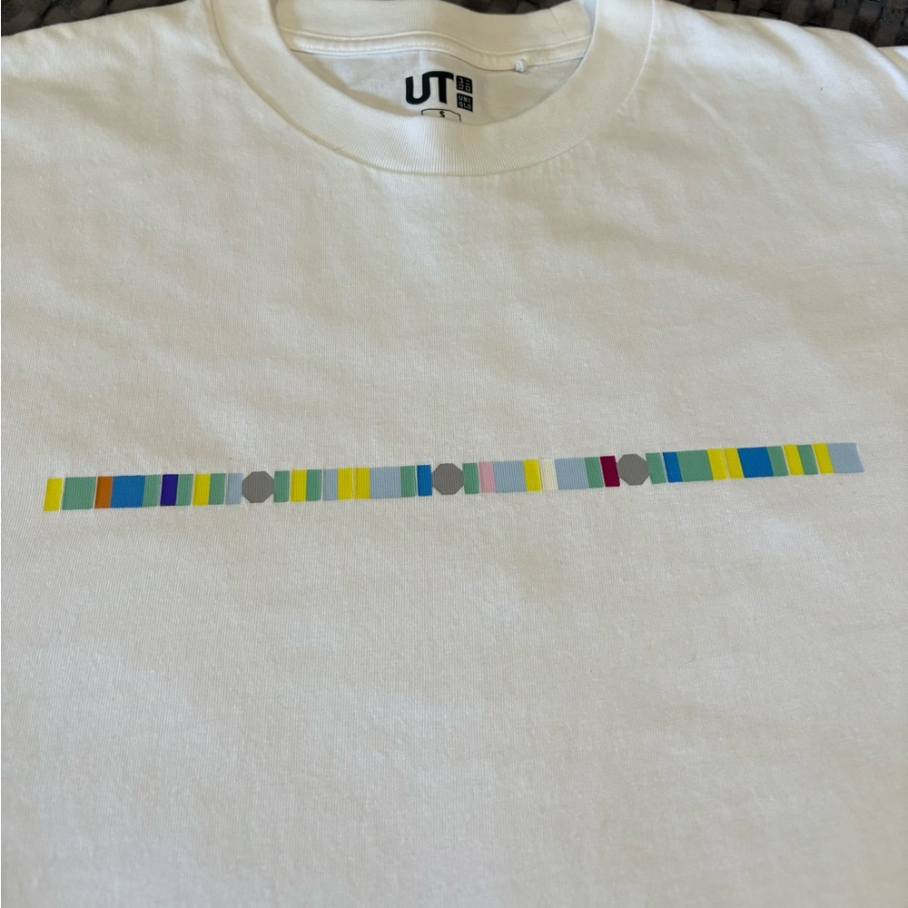 UT Uniqlo T-Shirt Peter Saville Remix Small Shirt The New Order Blue Monday
